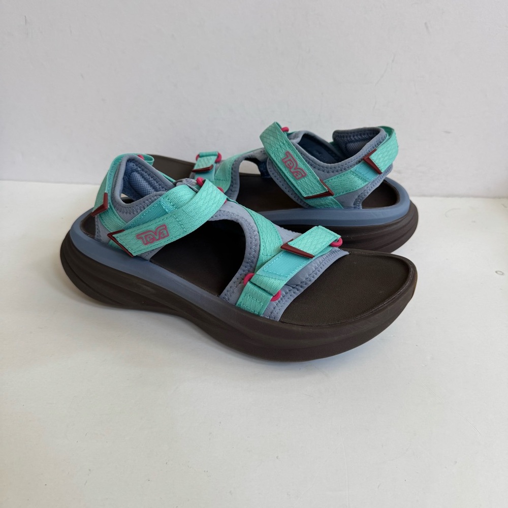 TEVA WOMEN AVENTRAIL R2T POOL BLUE / DUSTY BLUE TRAIL SANDALS